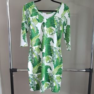 Persifor Palm Leaves Dress